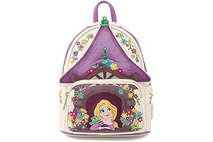 Disney Tangled Magical Tower Loungefly Double Strap Shoulder Bag