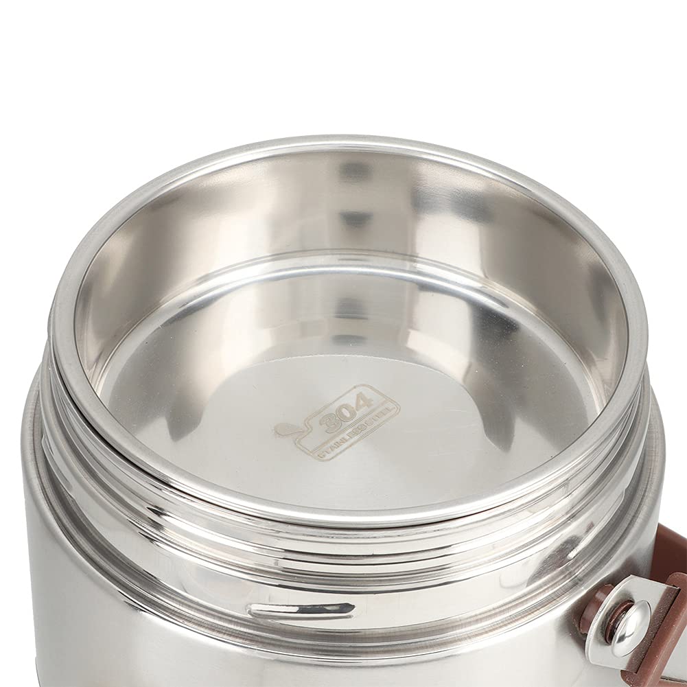 Lunch-Container mit großer Kapazität Thermal, lebensmittelechtes Edelstahl Auslaufsichere Thermal-Lunchbox für Hot Food Box für Studenten und Büroangestellte