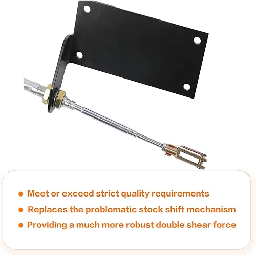 Miniatura 3 de Caja de transferencia de cable de cambio de cable mejorada resistente compatible con Jeep Wrangler TJ 1997-2006