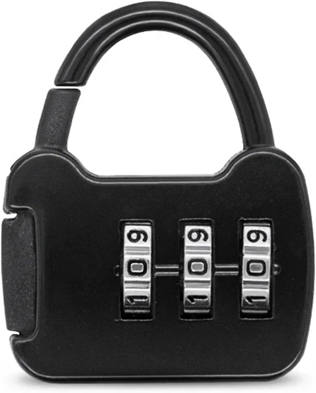 Color Password Padlock Cabinet Trolley Case Password Lock Backpack Fastener Lock Lock Drawer 1Pcs(Red)