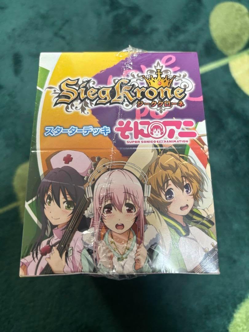 ジーククローネ そにアニ スターターデッキ 4BOX ジーククローネ スタートデッキ 4個入り そに子 ジーククローネ