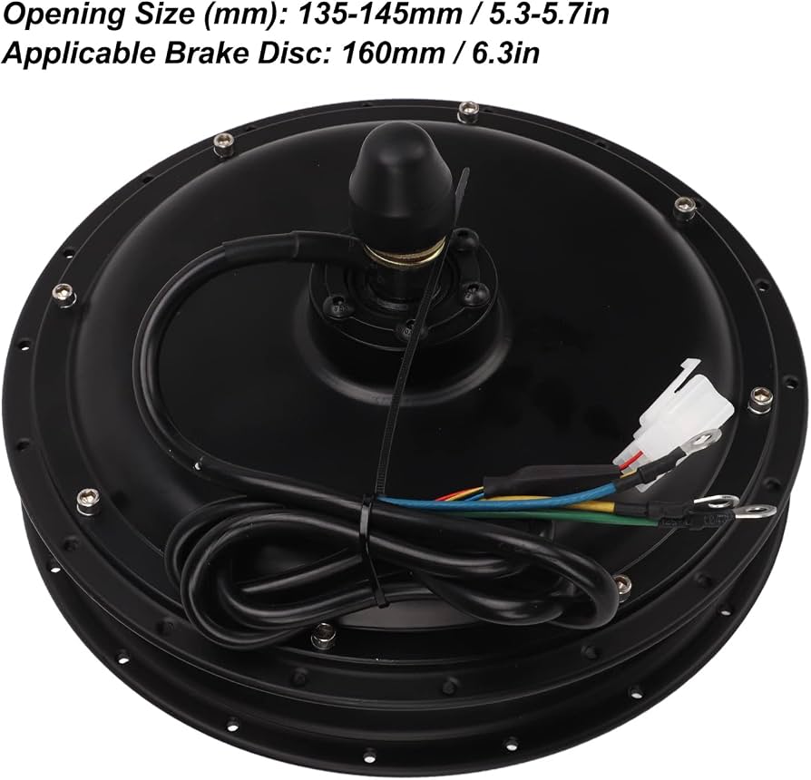 48V 1000W/1500W Kit di Conversione Bici Elettriche Ruota Anteriore, Kit