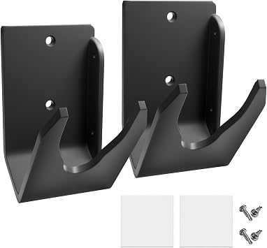 Scanner Holder for Desk Barcode Scanner for Motorola Symbol Zebra Honeywell Barcode Scanner Holder LS2208 DS3608 1300G with Screws & Double-Sided Tape 4
