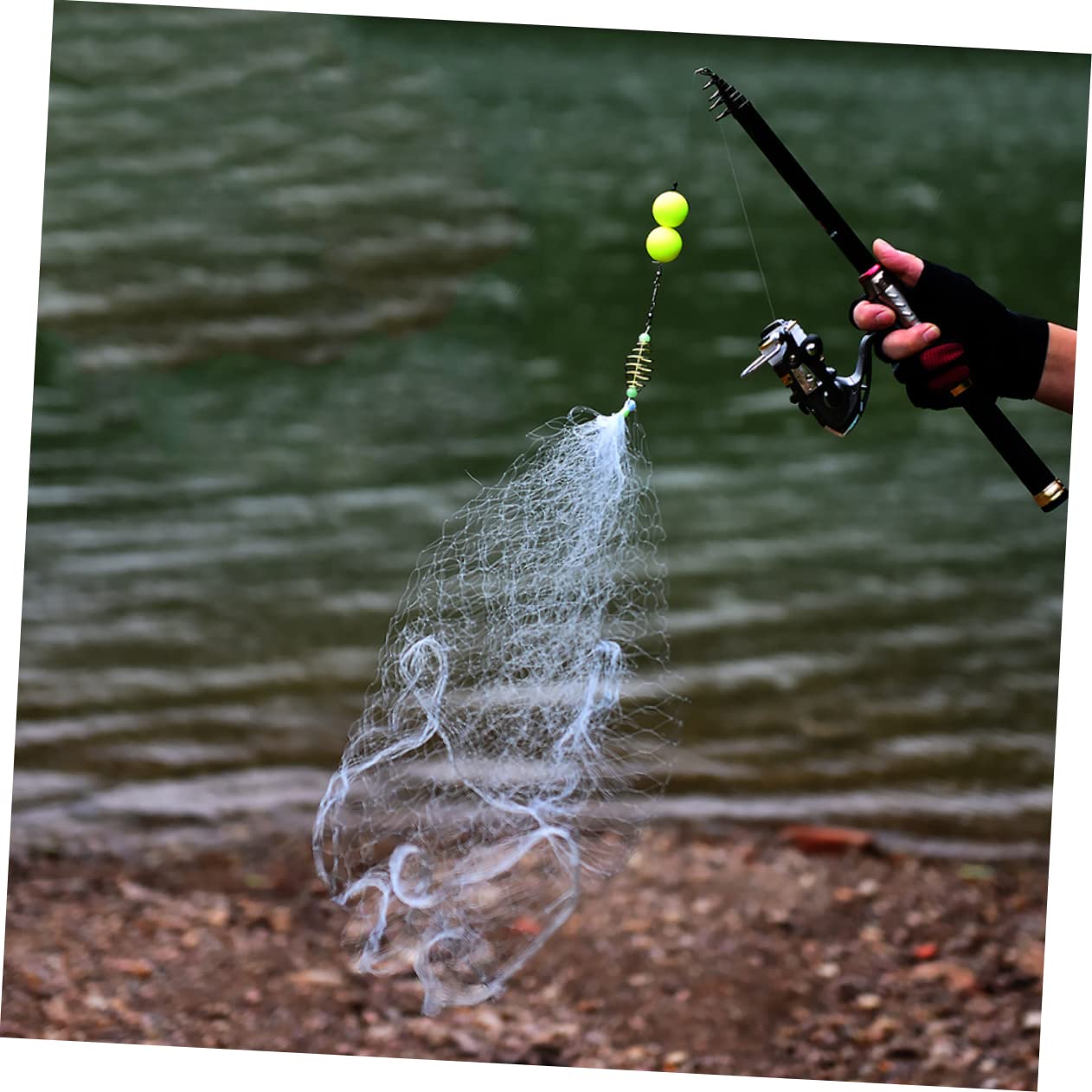 cast net fishing pole Amazon.com: SUNMME Rotate Nets for Saltwater Fish Cast Net Swivel Fishing  Tackle Carb Net Sticky Net Fish Hook Replacement Net for Fishing  Replacement Fishing Mesh Replacement Fishing Net to Fishing : Sports