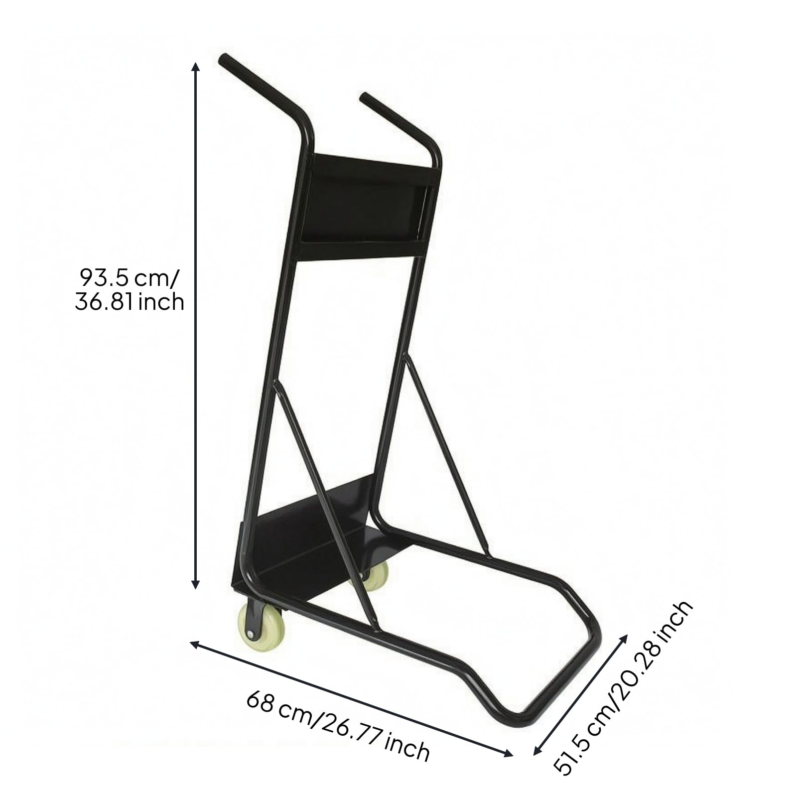 Baoblaze Carrello Motore Fuoribordo Carrello Trasporto Carrello Supporto Trolley Acciaio Verniciato con Staffa Portamotore Piattaforma, style to 3