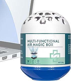 家庭用空気清浄機 | 120g ほこり除去清浄ボックス,臭気除去ボックス - 家庭 オフィス 寝室 バスルーム キッチン アパート 地下室 ガレージ向け