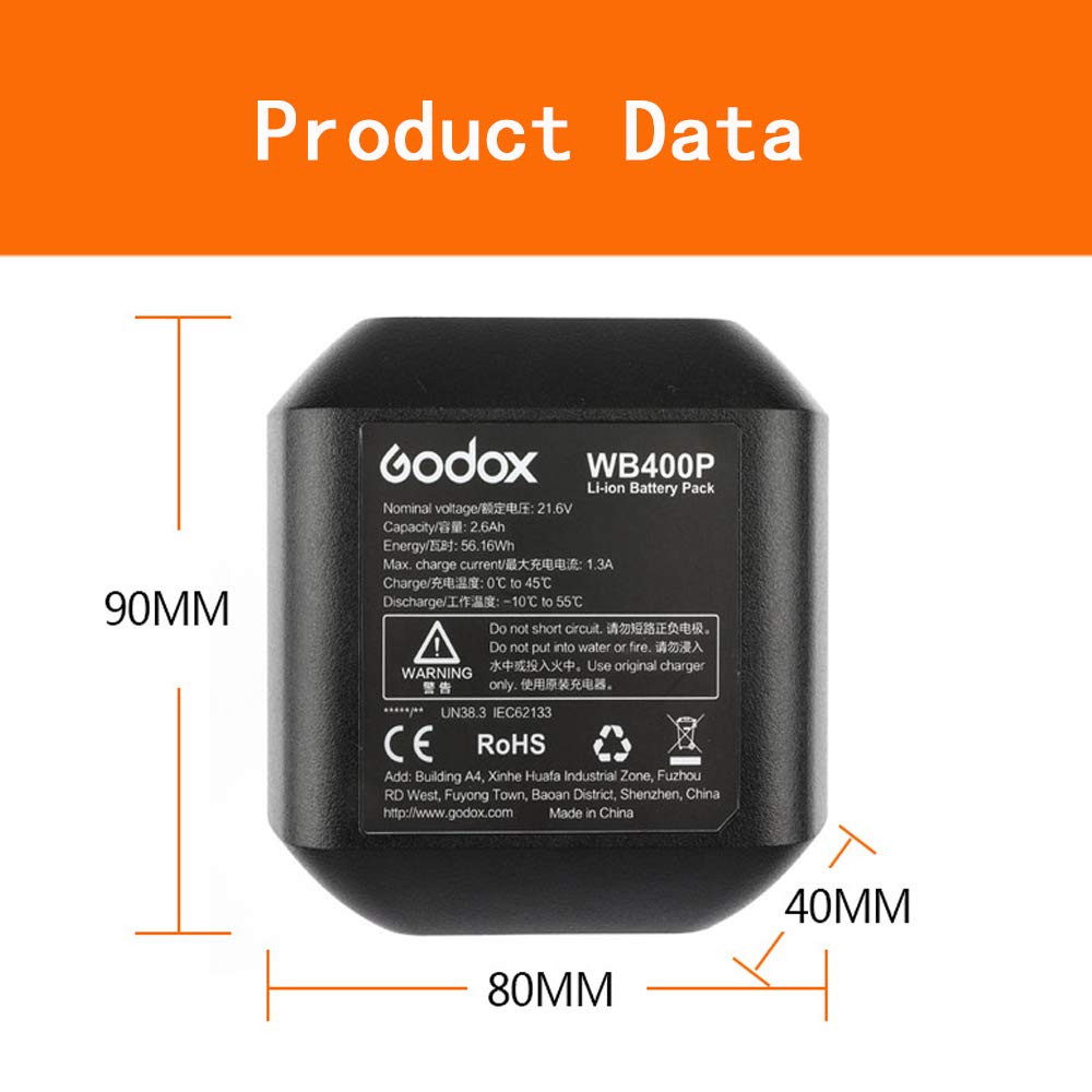 Godox LiIon Battery Pack WB400P / AD400Pro
