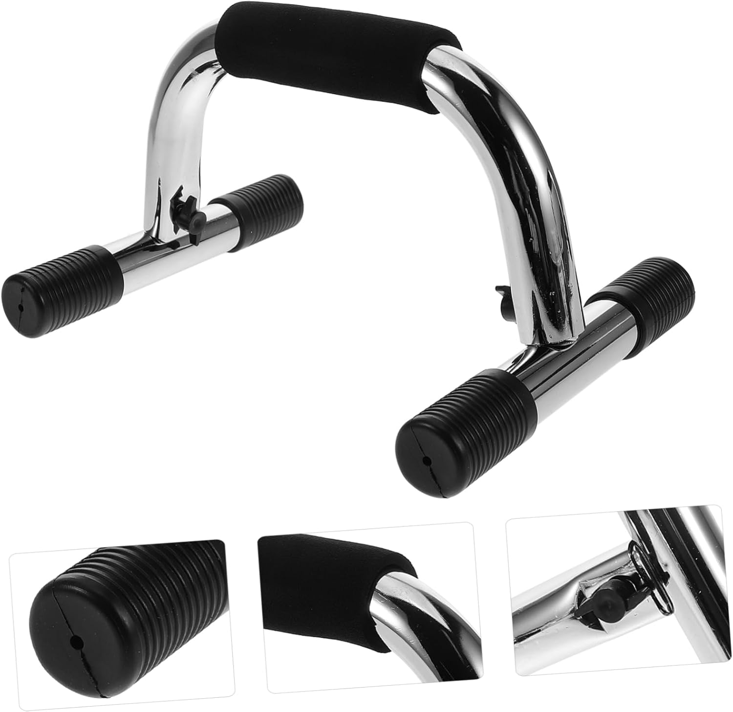 VANZACK 2pcs Ergonomic Push-up Stands Non-slip Fitness Equipment for Home Workouts Steel Frame for Strength Training and Floor Exercises