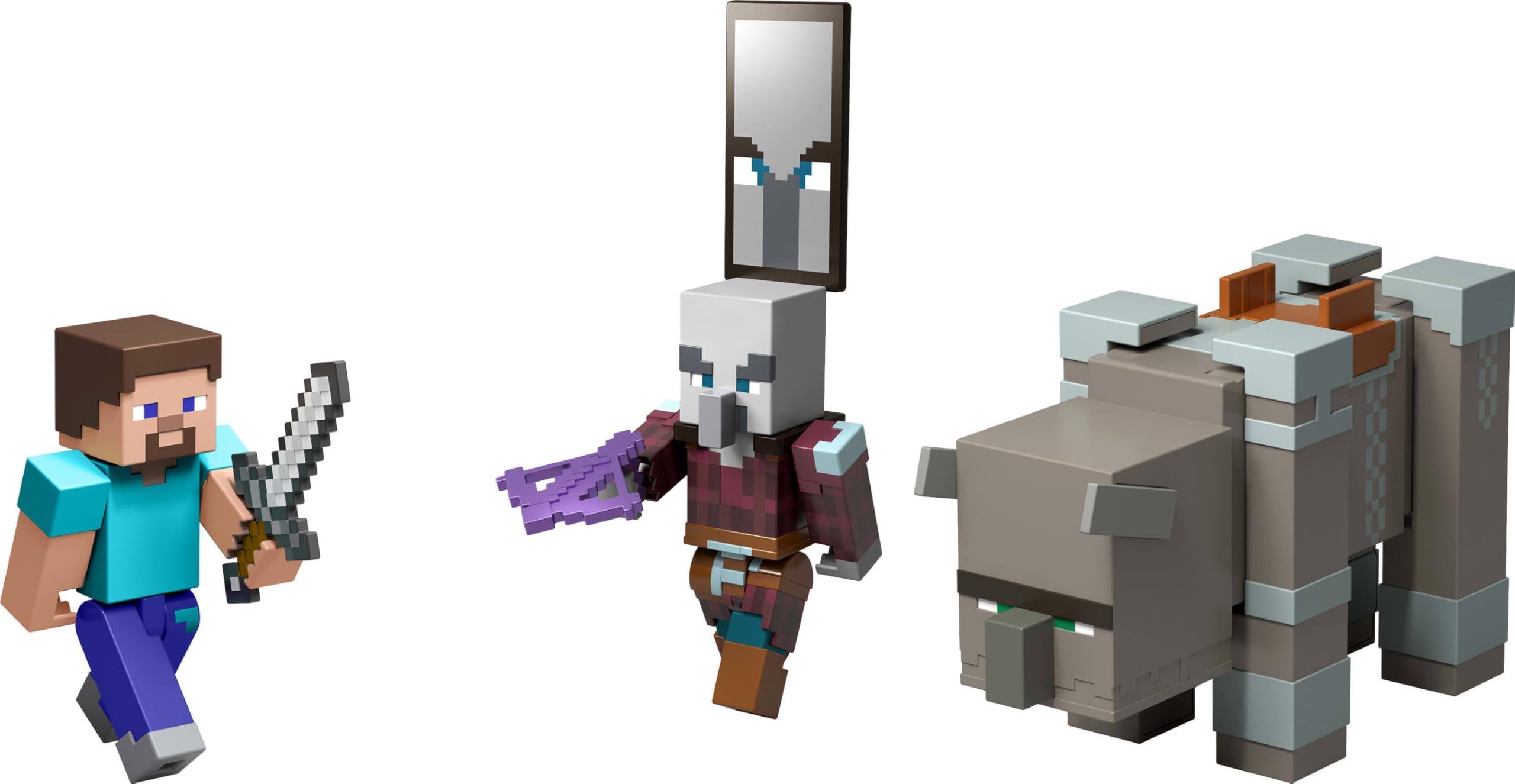 Mattel Minecraft Köy Baskını Oyun Seti JJT18