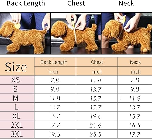 Miniatura 5 de PIXRIY - Suéter para perro, suave chaleco de felpa con anillo para correa, chaqueta de invierno para perros pequeños, cachorros, gatos, Chihuahua,