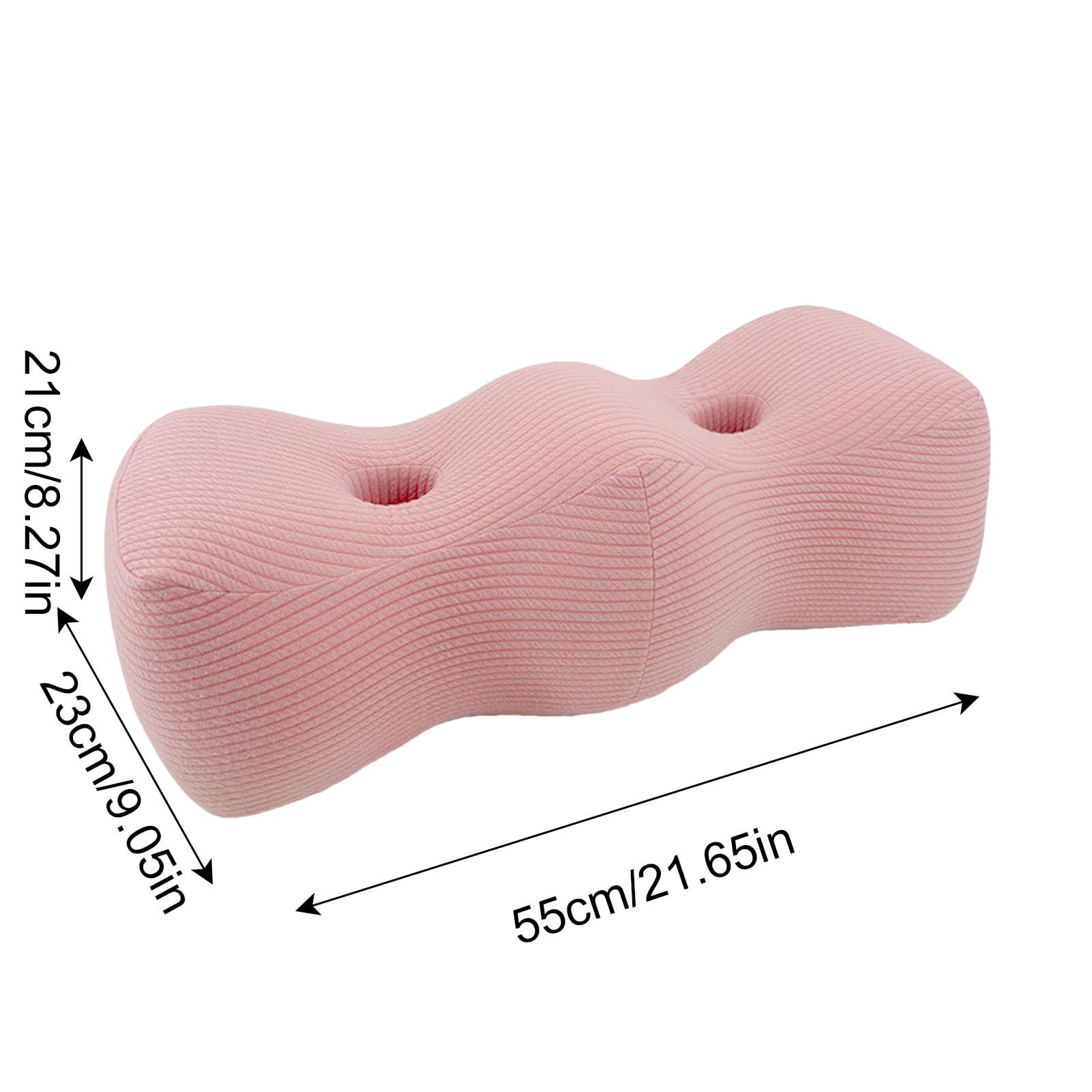 Almohada elevadora de piernas, almohada de espuma viscoelástica en forma de colina para dormir, cojín elevador de tobillo, cojín elevador de piernas o pie elevador de piernas, cojín de contorno debajo