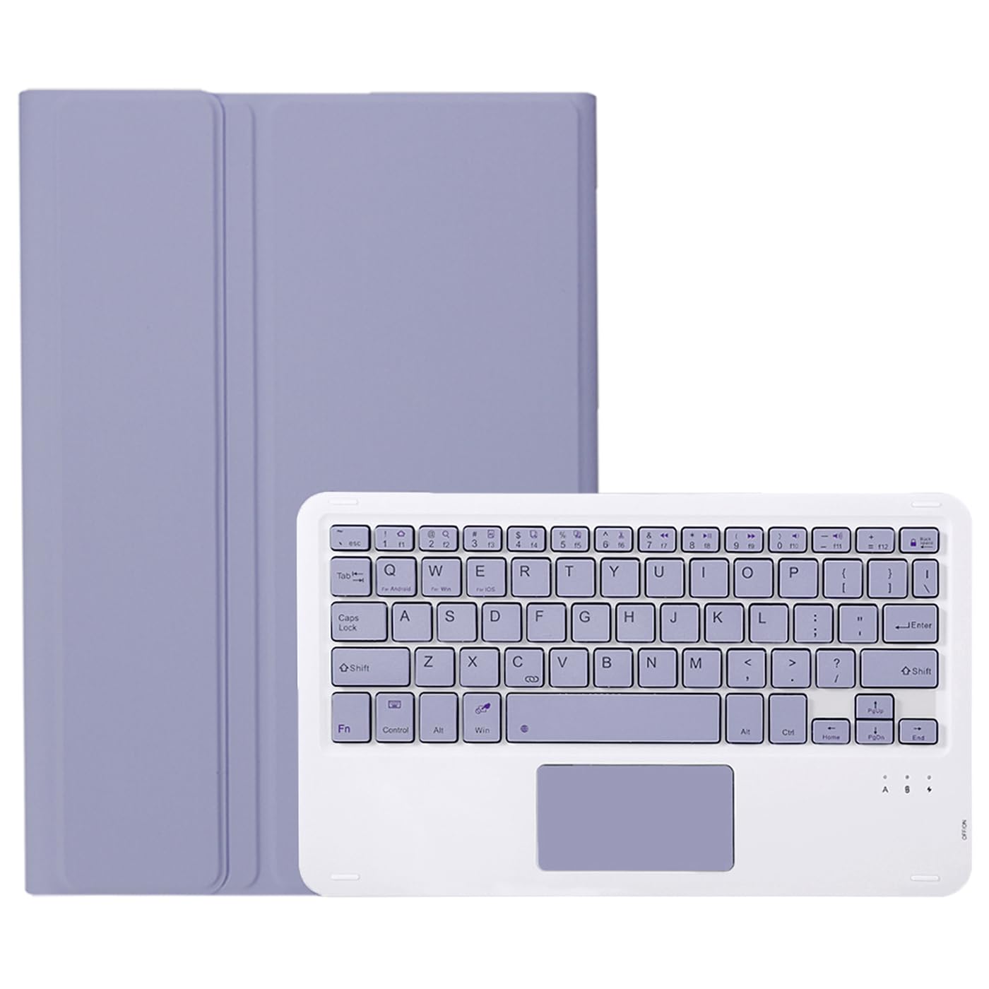 Bezprzewodowa klawiatura Bluetooth z etui do tabletów Honor Pad X8a | Honor Pad X8b | Honor Pad X10 (11 cali) – etui z klawiaturą i myszką z gładzikiem