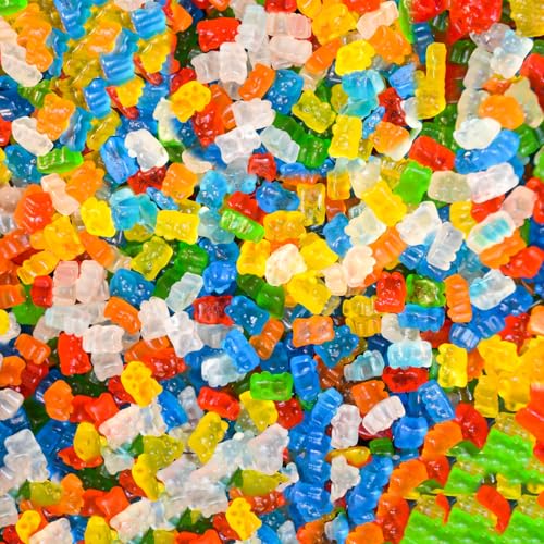 image for Palksky 4Pcs Gummy Bear Mold Silicone, Fruit Snack Molds, Gummies Tray