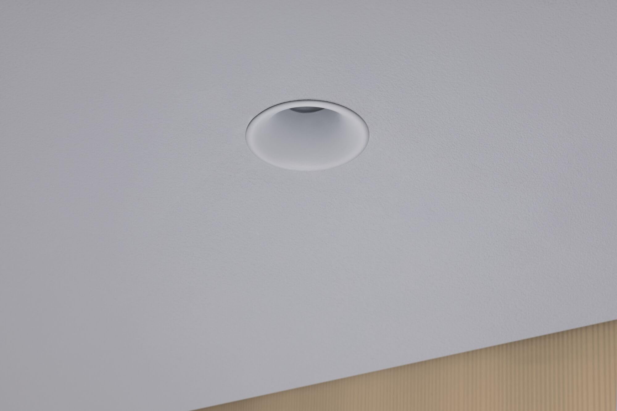 Paulmann 93416 Cymbal LED recessed luminaire incl. 1x6.8W IP44 dimmable recessed Spotlight White matt spot Plastic recessed lamp 2700K - Image 4