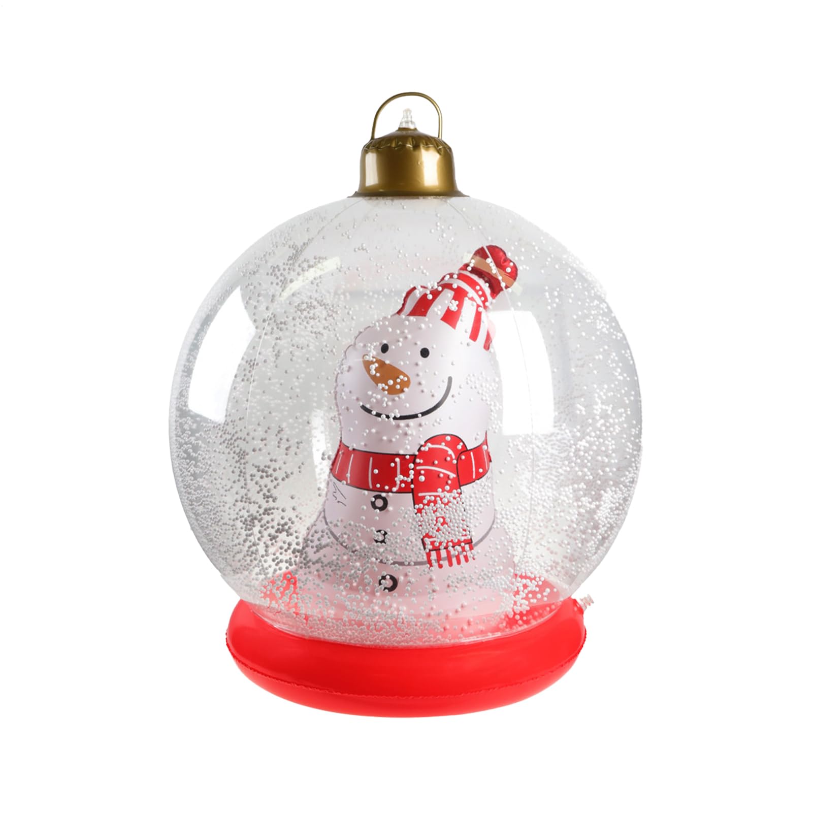Décoration gonflable de Noël 60 cm imperméable et résistante pour toit et piscine