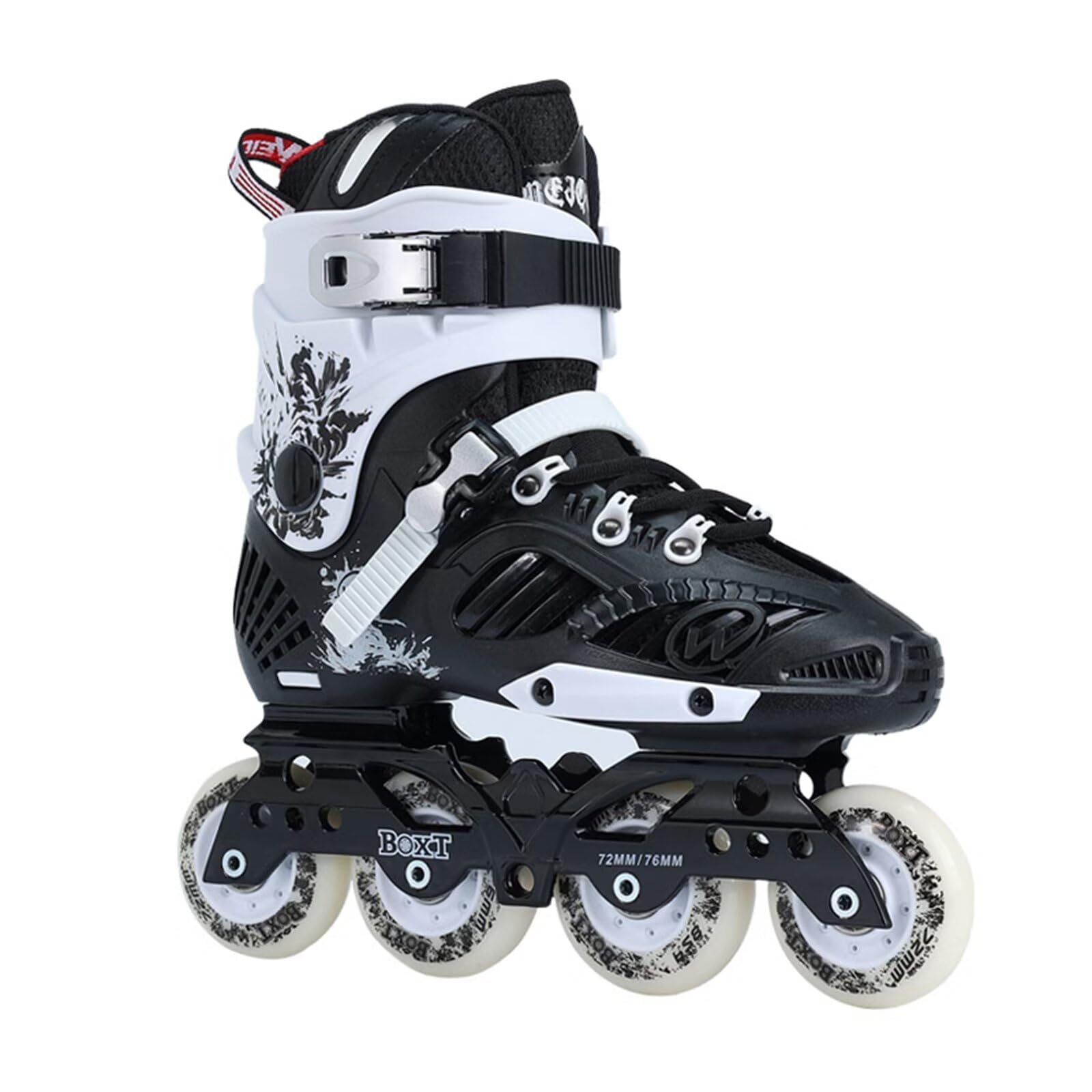 Inline-Speed-Skate-Schuhe mit 4 Rädern, professionelle schicke EIS-Rollschuhe für Damen und Herren, College-Studentenclub, Rennen, draußen und drinnen