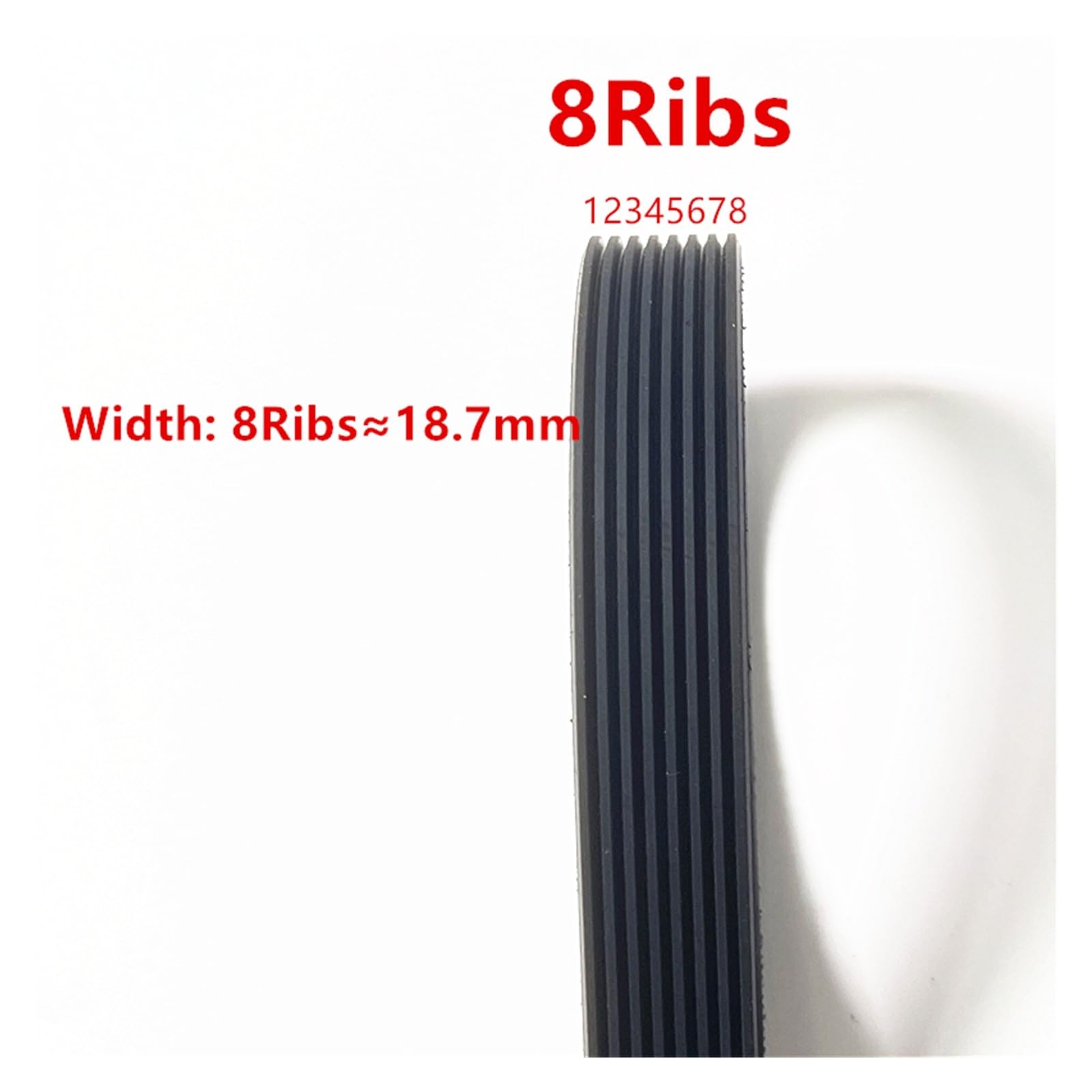 1 szt. 230J 235J 240J 245J pas przemysłowy japonia maszyny serii PJ prążkowane(240J,12Ribs)