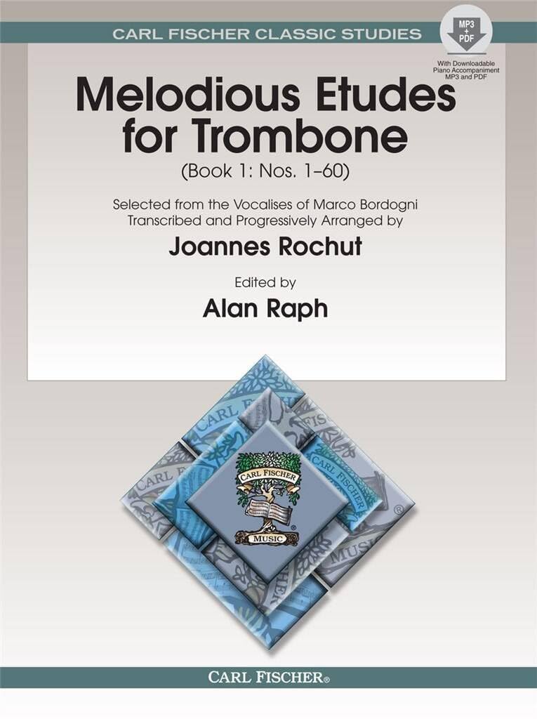 Melodious etudes 1 trombone +cd