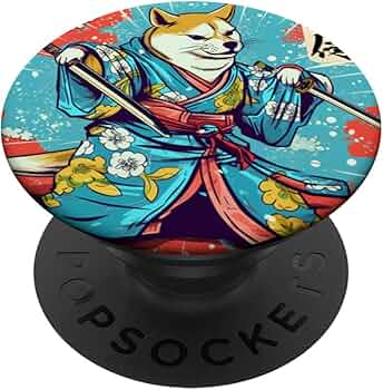 Amazon.com: Funny Samurai Shiba Inu Dog Japanese Tattoo Art Ninja