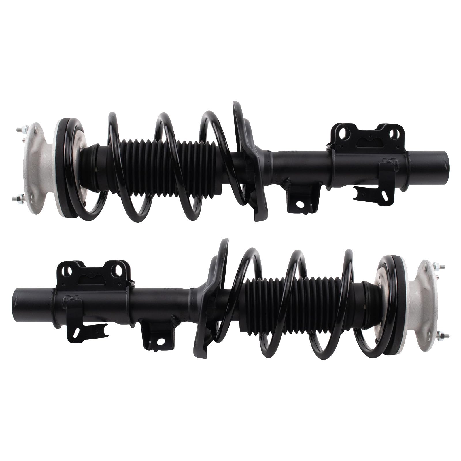 TRQ Front Driver and Passenger Side Strut and Spring Assembly Set Compatible with 14–19 Cadillac CTS Luxury RWD without Electronic Suspension 14–19 CTS Base RWD without Electronic Suspension