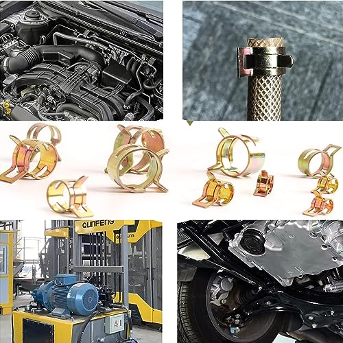 SULIUDAJI 25 Pezzi Fascette Stringitubo a Molla