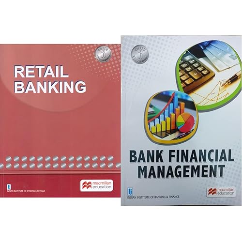 Retail Banking for CAIIB Examination (2018-2019) Session + Bank Financial Management (Set of 2 Books)