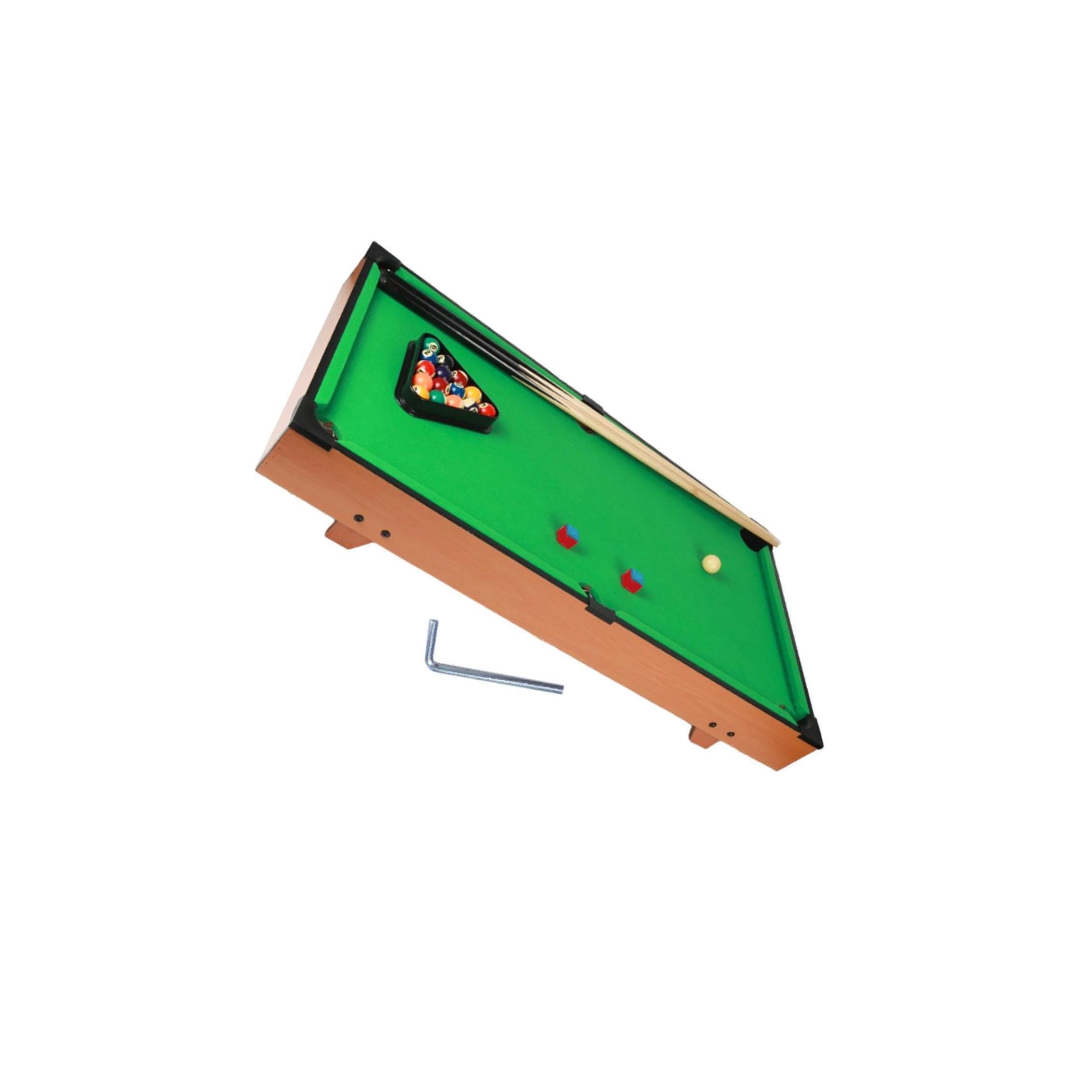 Table de Billard de Bureau avec Support Triangulaire, idéale pour