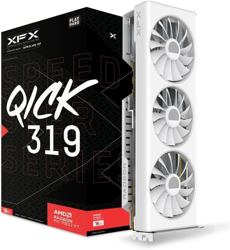Amazon.com: XFX Quicksilver AMD Radeon RX 7800 XT Magnetic Air Gaming ...