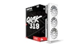 Speedster QICK319 Radeon RX 7800 XT White CORE Gaming Graphics Card with 16GB GDDR6 HDMI 3xDP, AMD RDNA 3 RX-78TQICKW9