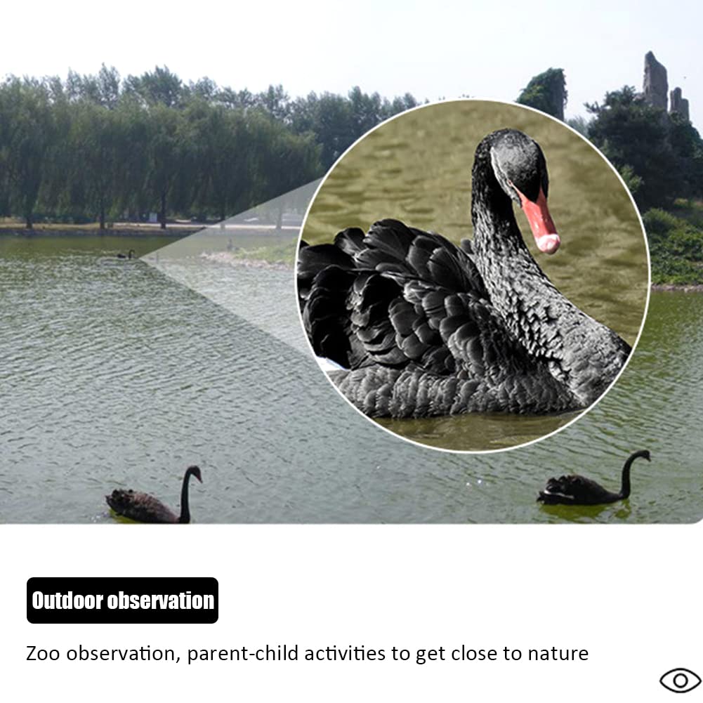 HD 30X25 Lornetka teleskop Zoom Focus zielona folia binoculo optyczna turystyka zasięg czarny