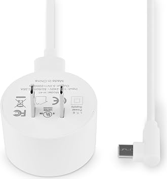 Power Cable Compatible with Sonos Roam & Roam 2 Speakers (White)