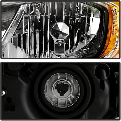 Miniatura 3 de ACANII - Para Honda Civic 2-Door Coupé 2014-2015 Faros Faros Faros de Repuesto Lado del Conductor y del Pasajero