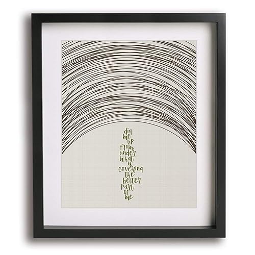 Amazon Com Dig By Incubus Inspired Song Lyric Wall Art Print Inspirational Home Office Decor Gift Idea Handmade Products