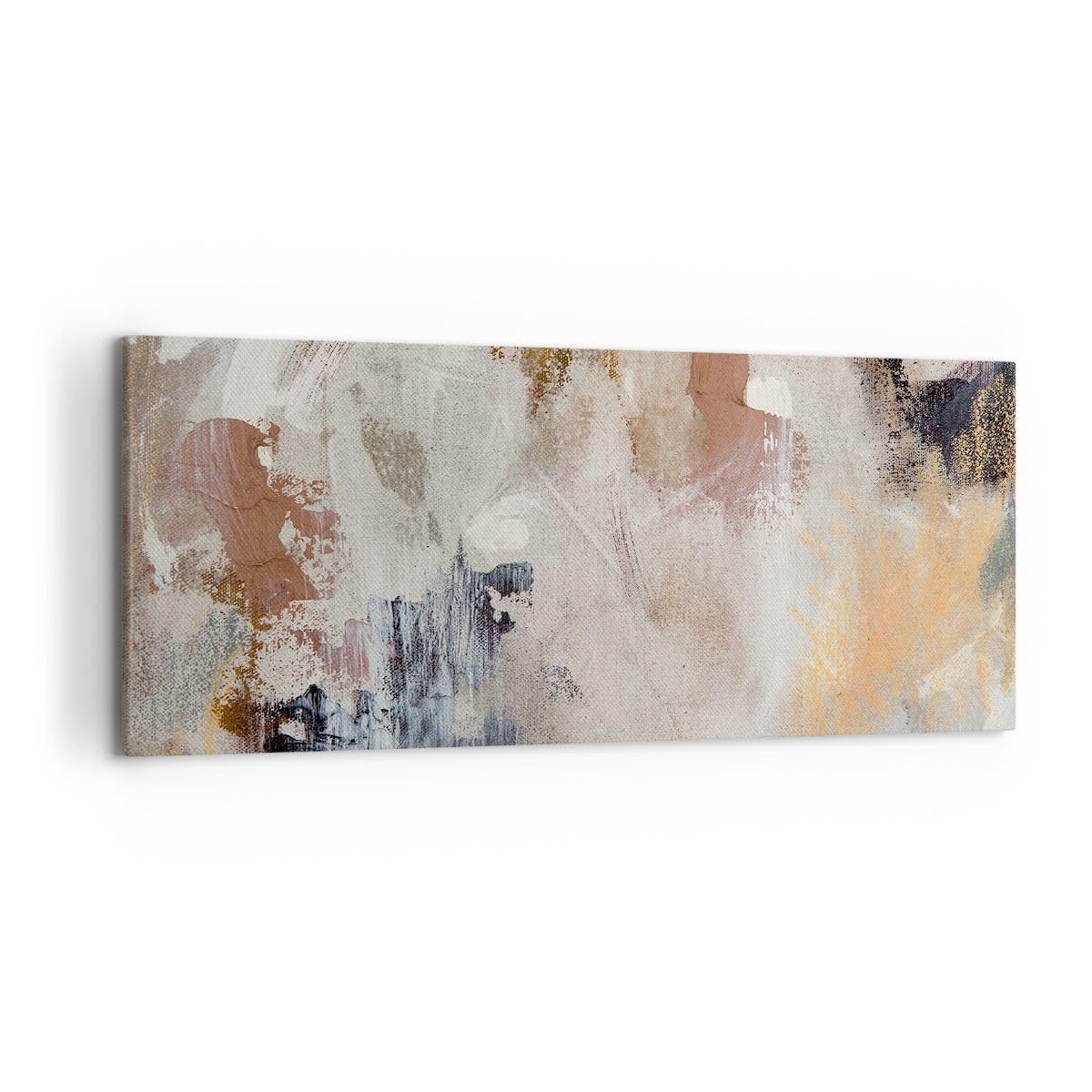 Cuadros Decoracion Salon Pedazo Abstracción Minimalismo Lienzos decorativos 120x50cm Cuadro Sobre Lienzo Moderno Dormitorio Cocina Cuadros Pared Imágenes Wall Art Prints Decor Grande AB120x50-5957