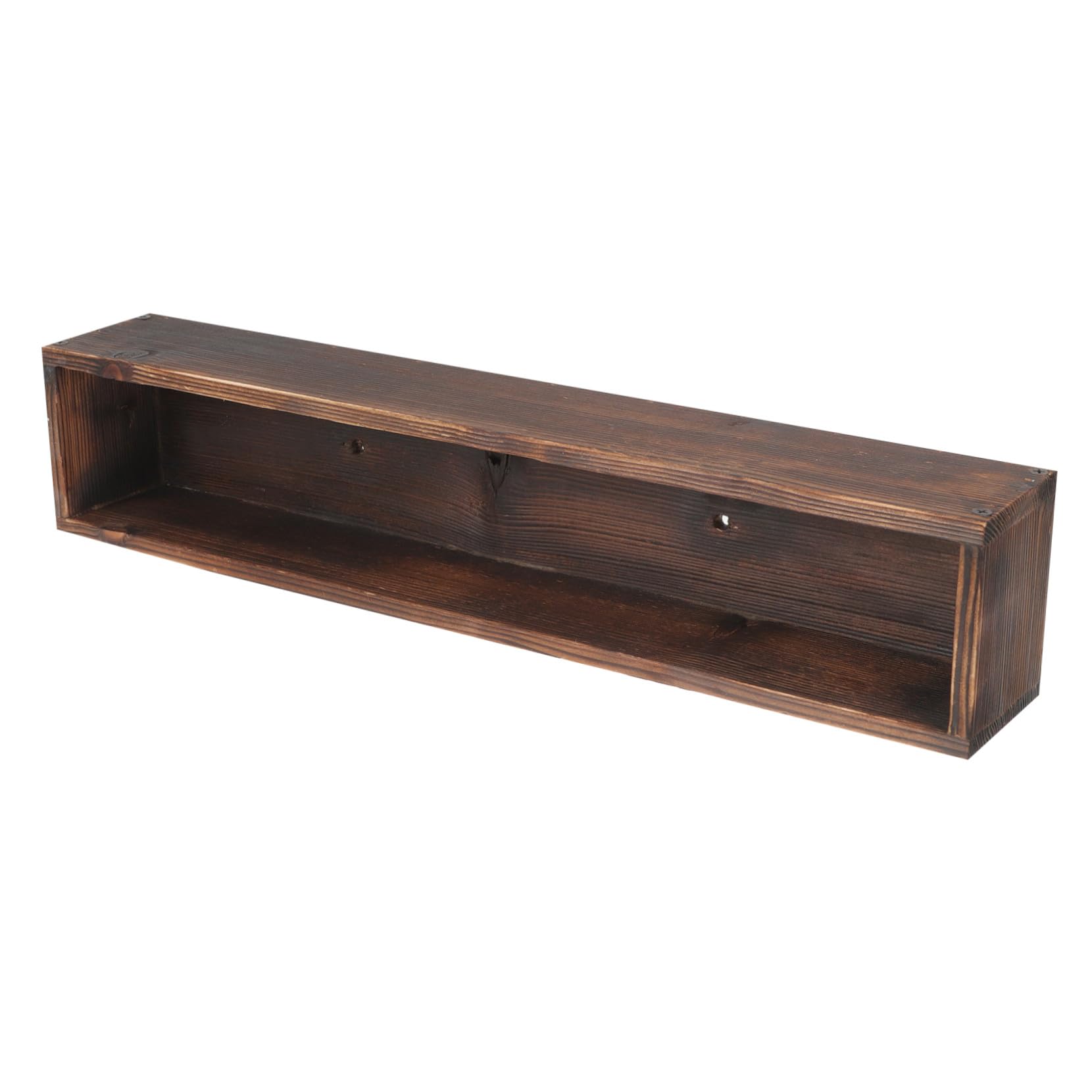 Pot de fleurs bois haut de gamme style jardinière rétro pour plantes de jardin