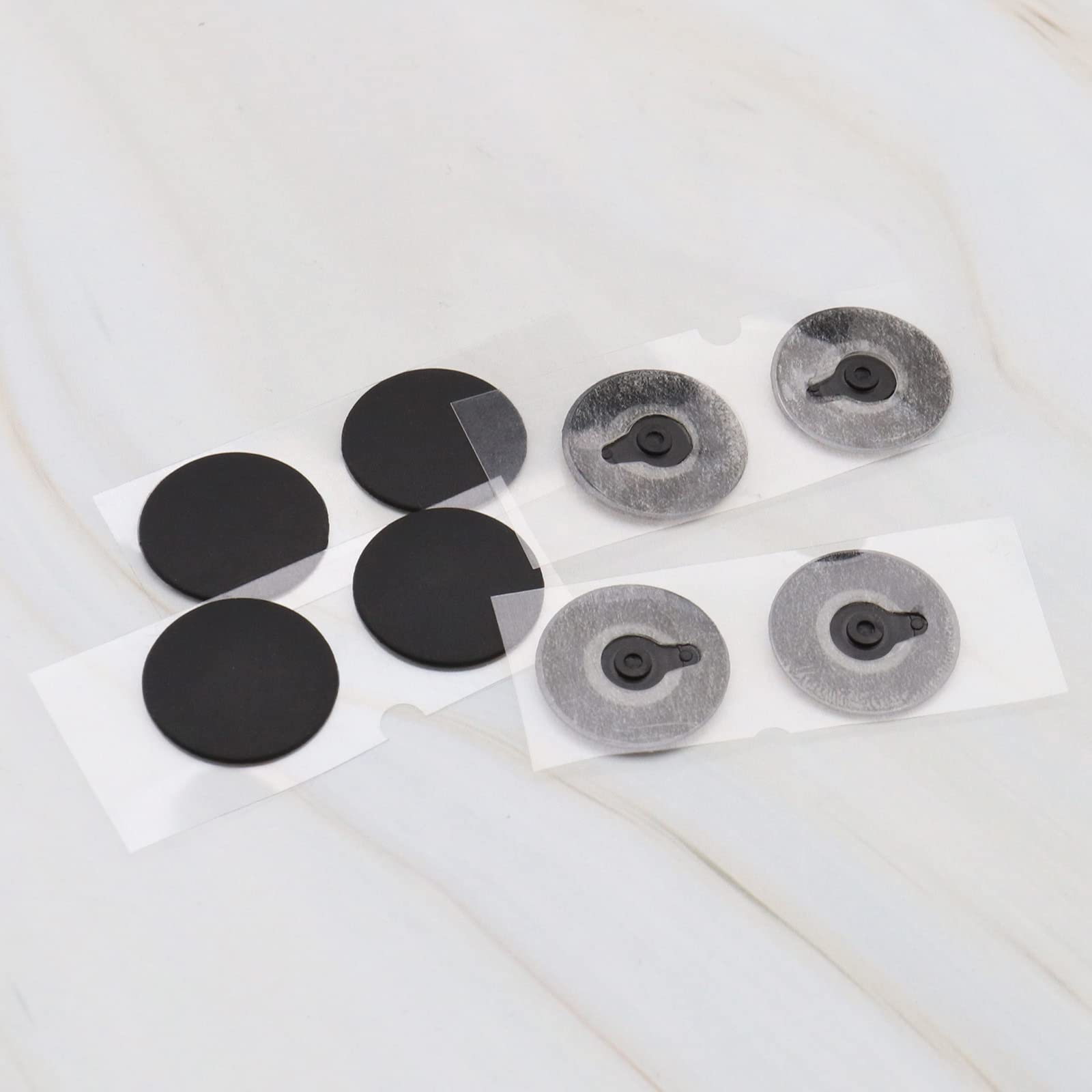 EMSea 2 Set (8 Pezzi) Piedini in Gomma di Ricambio per Laptop Piedini Antiscivolo Resistenti all'Usura Compatibile con MacBook PRO Retina A1398 A1425 A1502