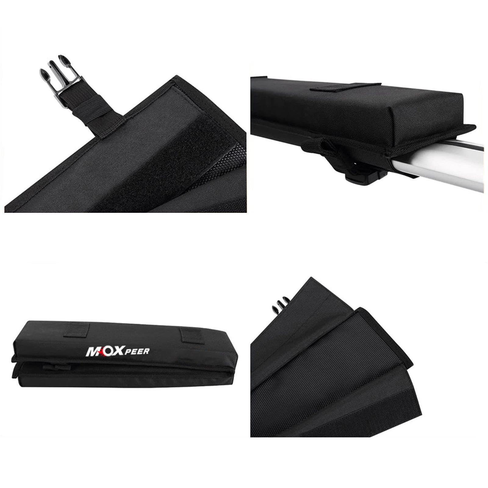 Cuscini universali per Portapacchi Auto con Facile Installazione, Cuscini Morbidi, per Sistema di Trasporto Bagagli per Auto, Attrezzatura Sportiva, Set di Cuscinetti