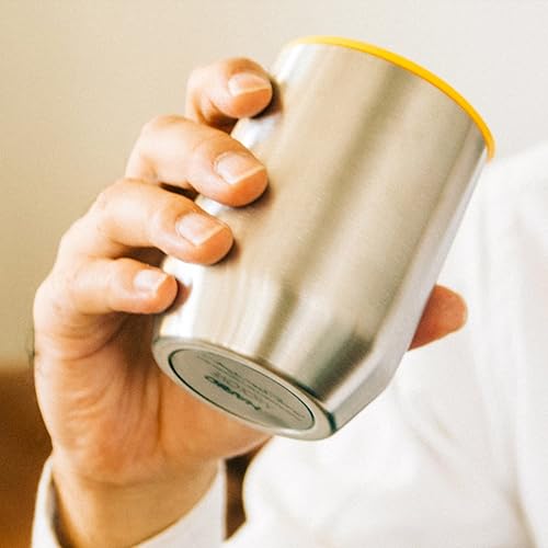 Miniatura 5 de HARIO MIOLOVE OSM-270-B Taza de acero inoxidable, modelo de colador extraño, negro, capacidad práctica 9.1 fl oz (9.1 fl oz)