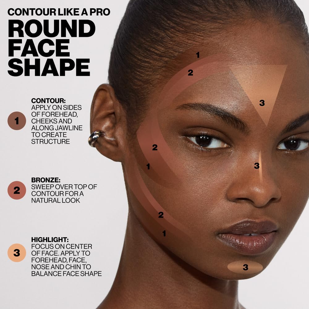 Smashbox Step-By-Step Contour Palette with Sculpting Powders