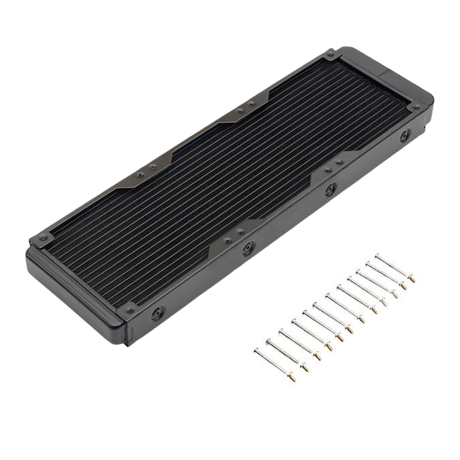 Efficienza 18 Canali Alluminio Liquido Raffreddamento Radiatore Scambiatore di Calore in Alluminio Radiatore Scambiatore di Calore per Gaming