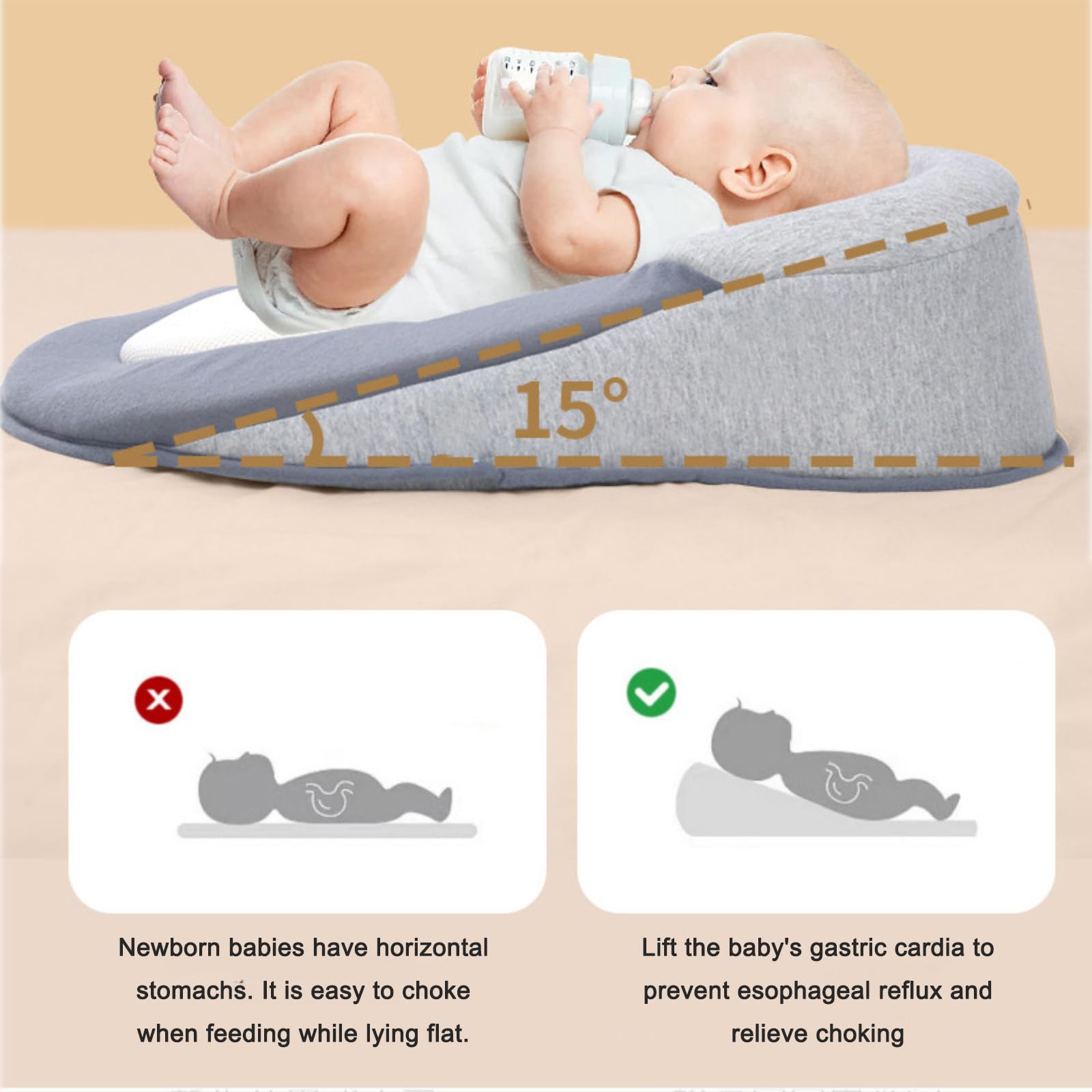 Baby Self-feeding Pillow Breast Feeding Arm Pillow Pello Comfy