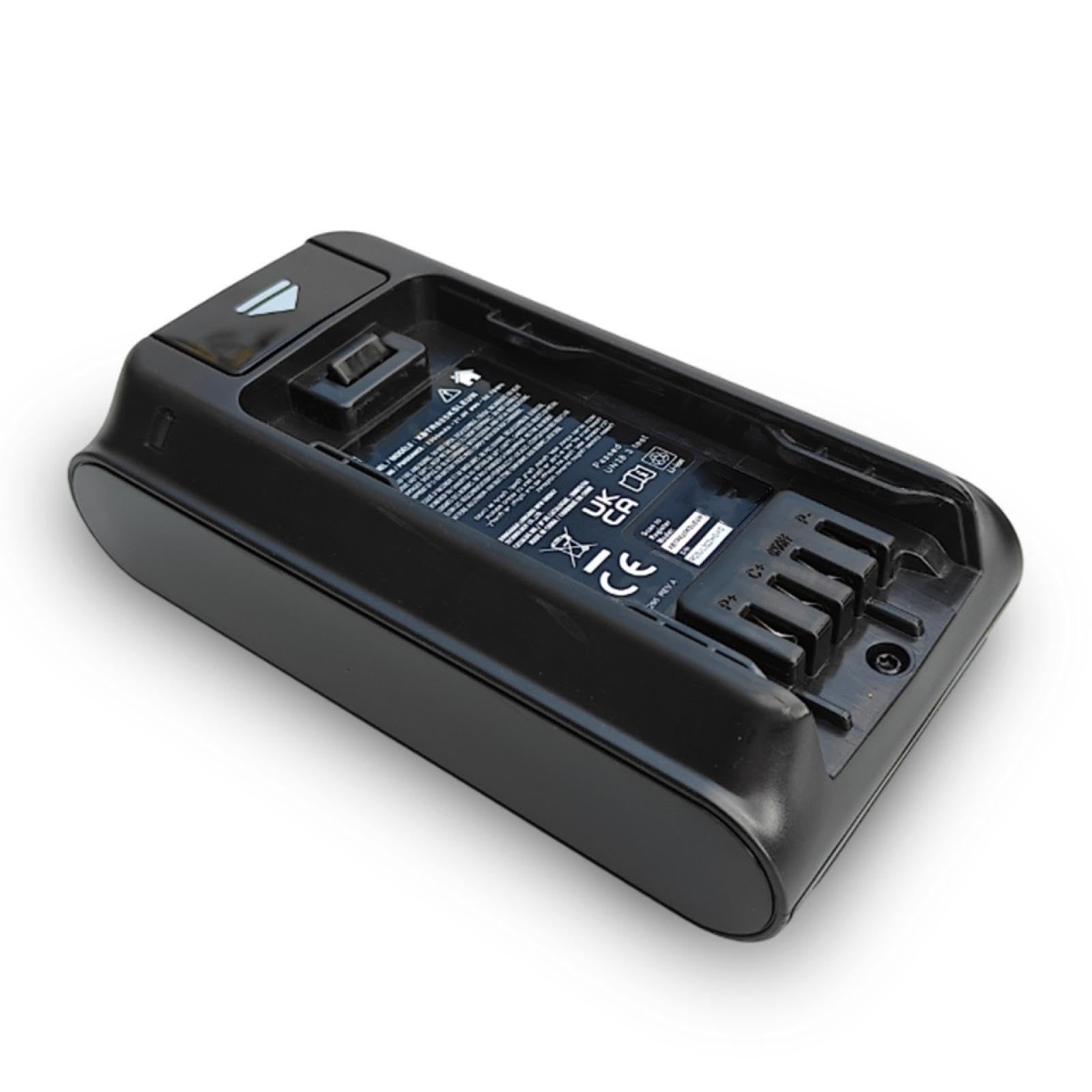 2350 mAh Ersatzakku, kompatibel mit Shark XBTR625KSLEUN Handstaubsauger, Lithium-Akku, 2350 mAh, 21,6 V, 1 Stück
