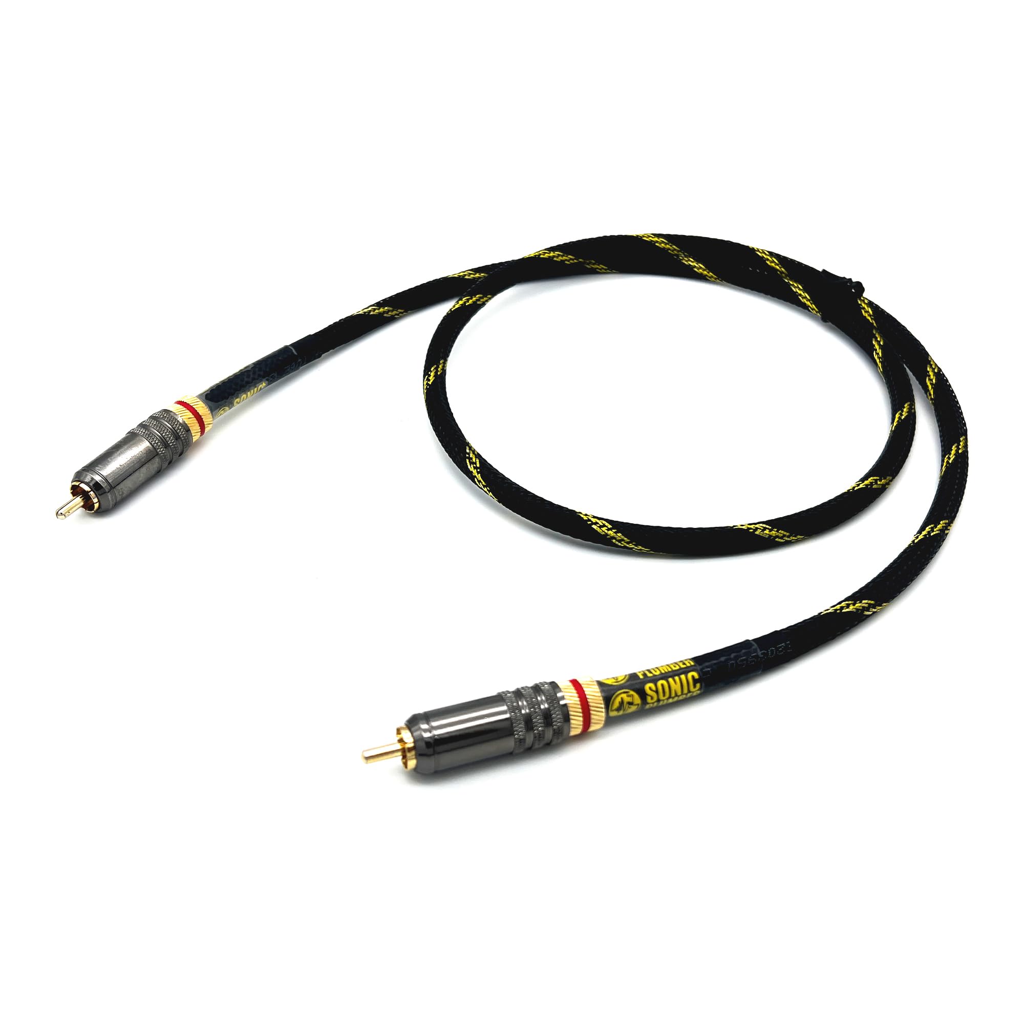 Sonic Plumber Coaxial SPDIF 75 Ohms RCA Cable (1meter / 3.28ft)