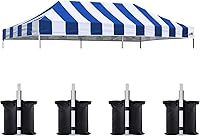 Vista 50 de Eurmax - Toldo de repuesto, 10 x 10, elige entre 30 colores, solamente toldo, regalo de 4 unidades de bolsas