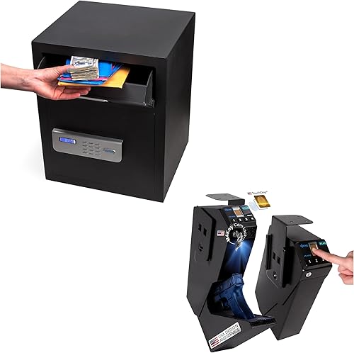 Viking Security Safe - Paquete seguro de depósito de oficina grande y protección personal