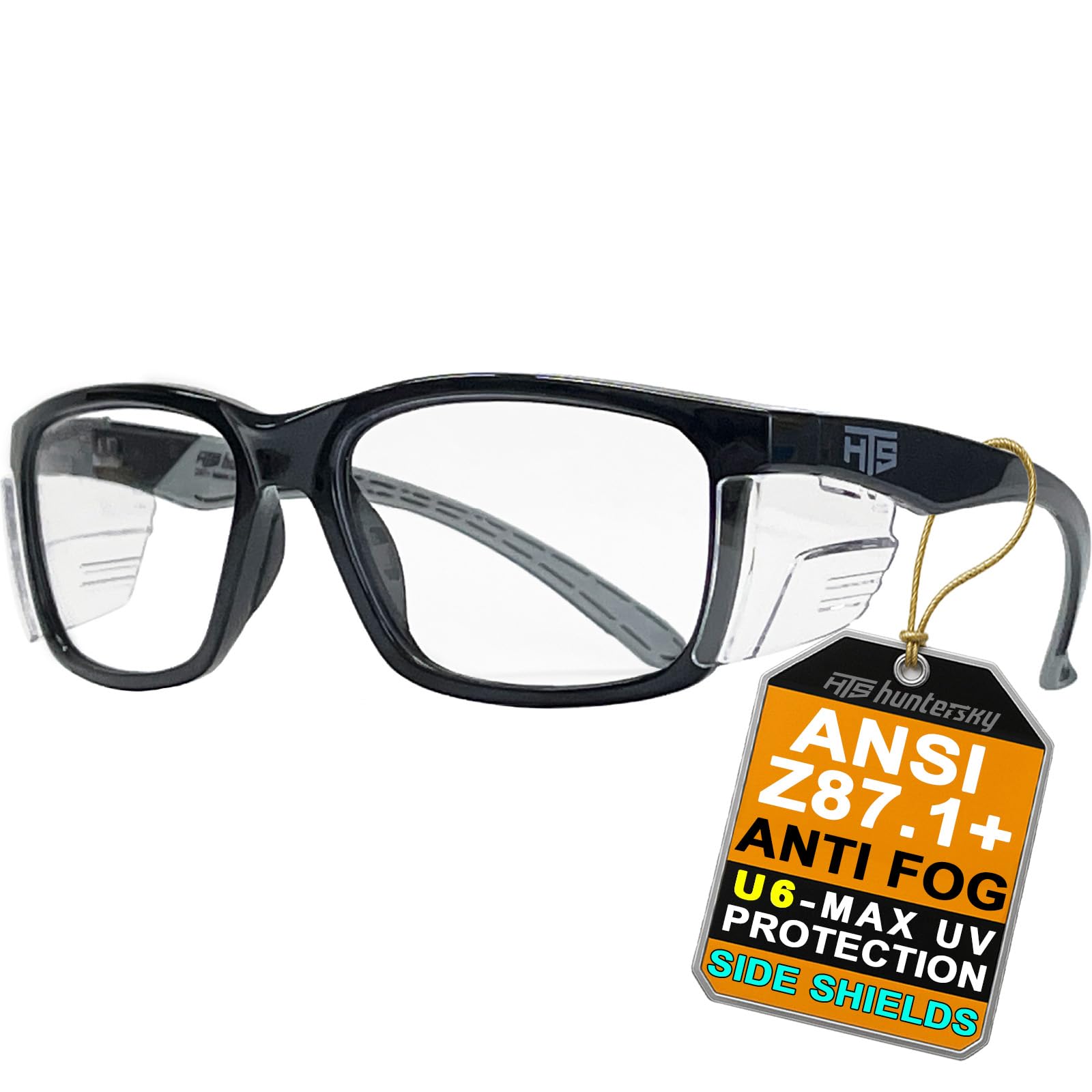 E60 Anti-Fog Safety Glasses with Side Shields ANSI Z87 Eye Protection lab chemistry goggles Optical Eyeglass