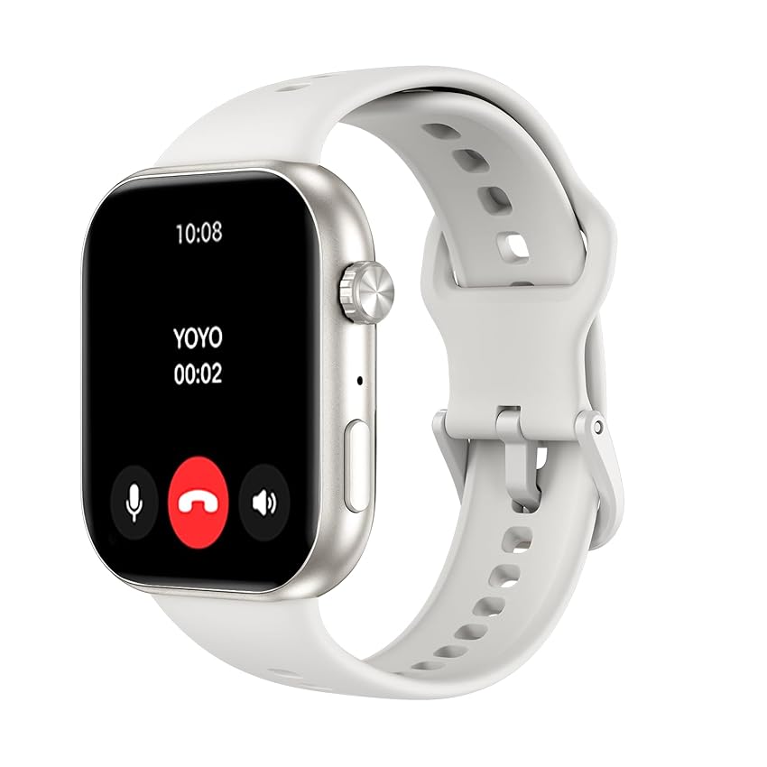 HONOR CHOICE Watch 2i, AMOLED da 1,85 pollici, Bluetooth Calling Smart Watch, Spo2, 1ATM, IP68, Compatibile con Android e iOS, Bianco