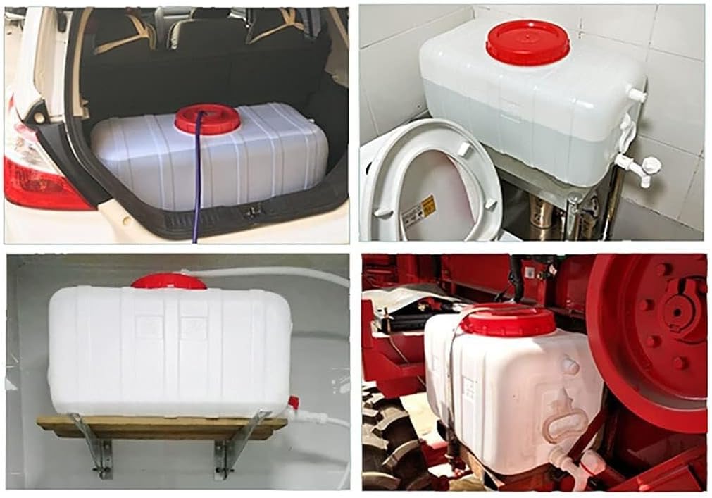 Portable 100L Water Tank - Food Grade Plastic Container for Camping, Car Storage, Outdoor Activities, Durable & Leak-Proof Solution