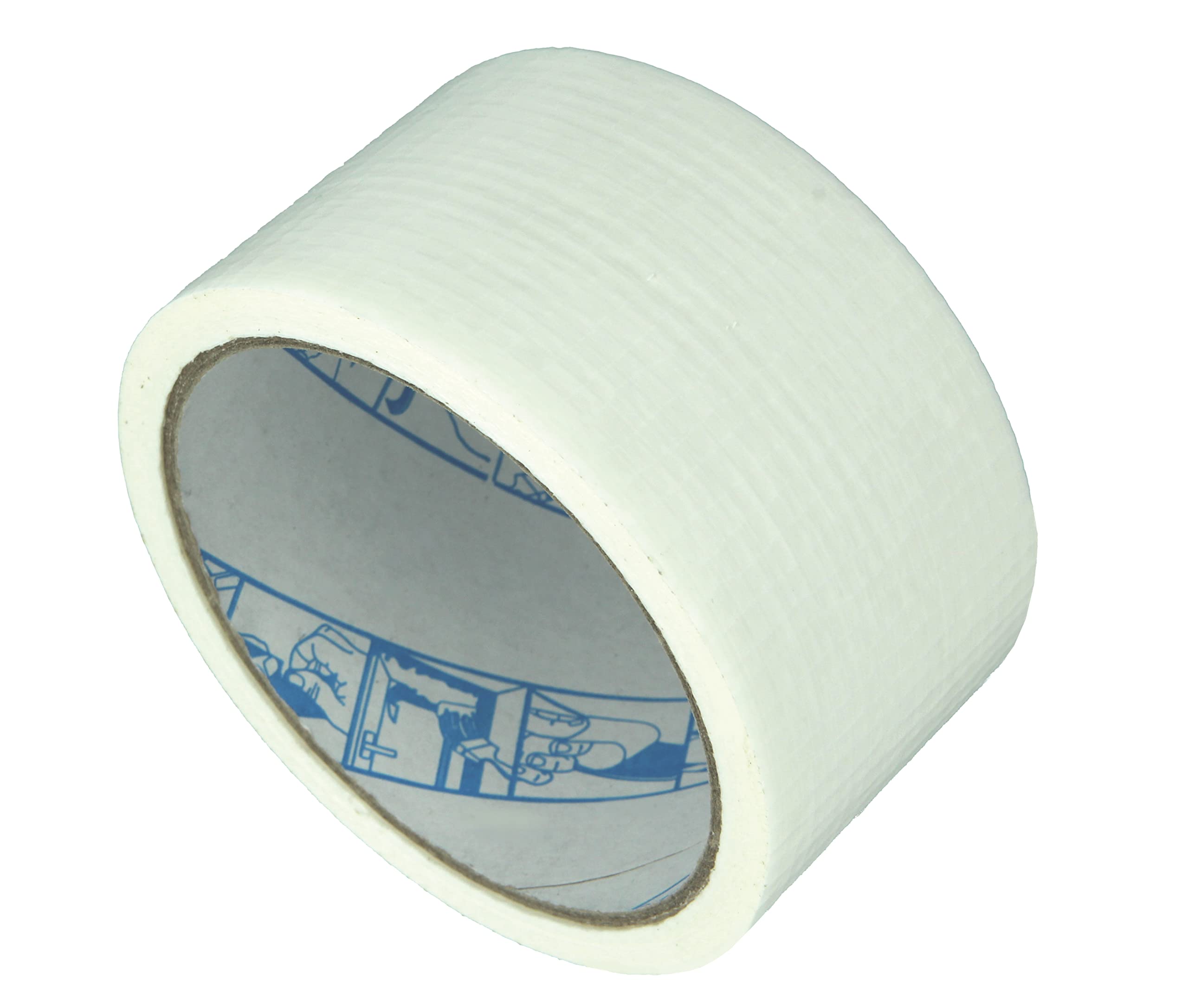Amig - Cinta Americana Mod.516 de Fijación Extrafuerte y Resistente al Agua para Uso en Interiores o Exteriores - Perfecta para Bricolaje y Reparaciones - Medidas 10 m x 50 mm - Color Blanco