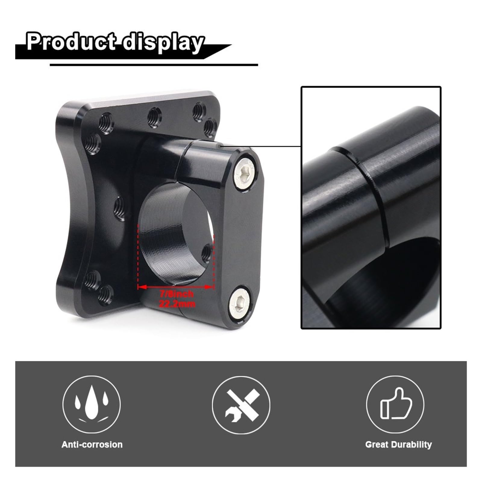 Support Navigation Support GPS pour Guidon De 22 Mm Support Téléphone